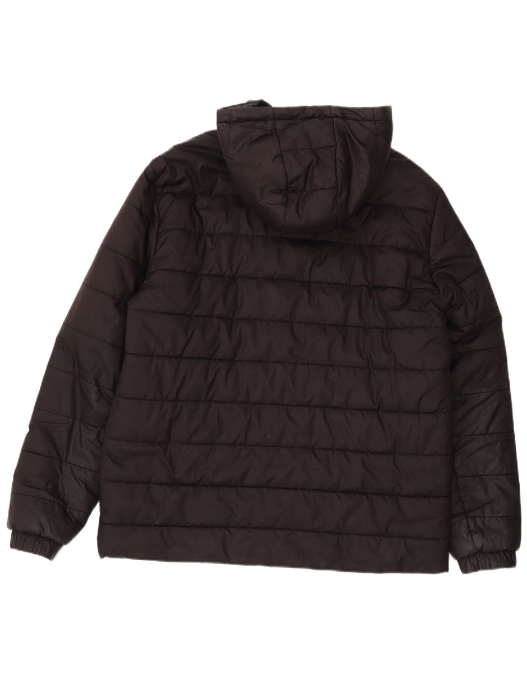 Puma Herren-Jacke mit Kapuze, gepolstert, UK 40, Größe L, Schwarz, Polyester