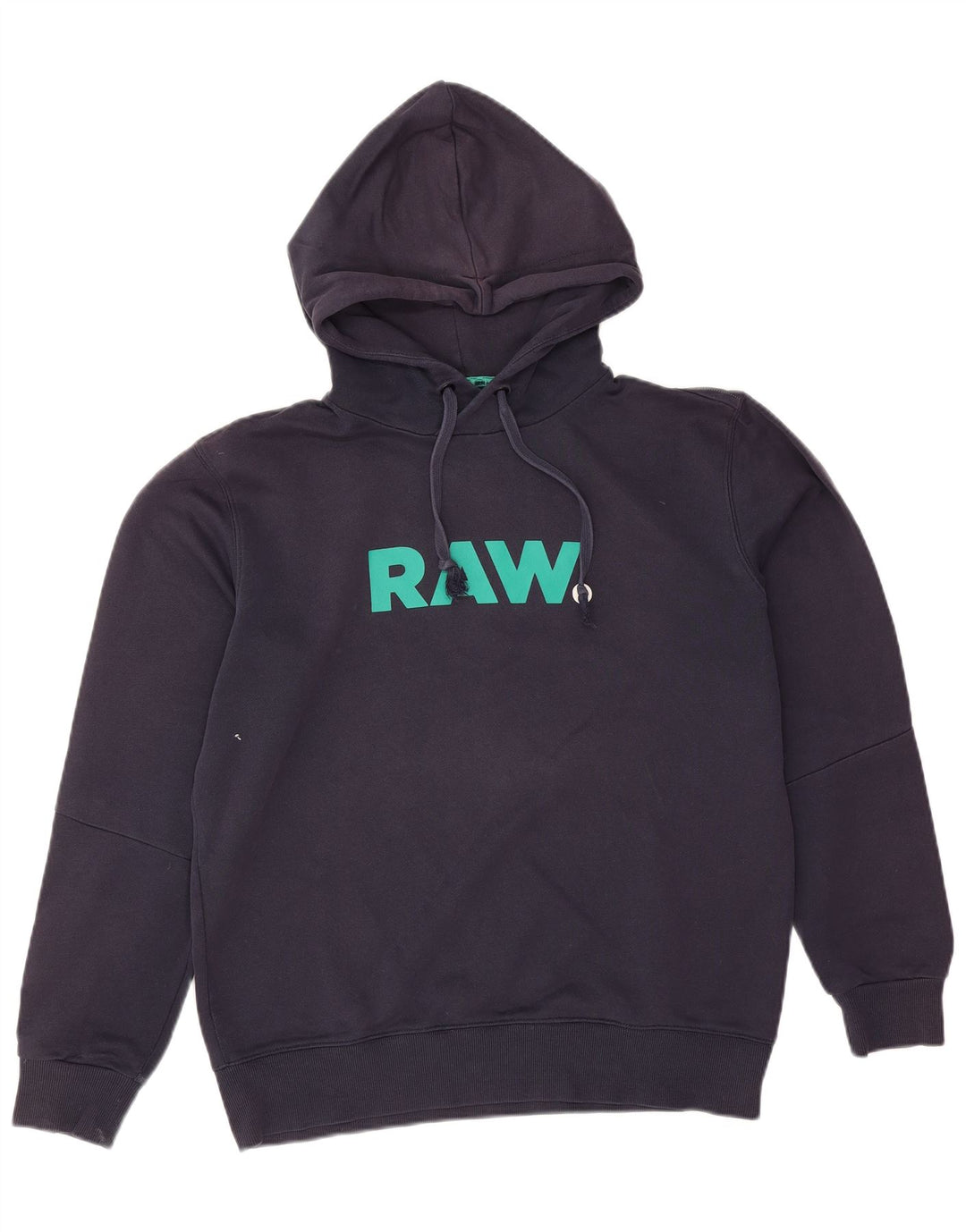 G-Star Herren Grafik-Hoodie-Pullover aus Baumwolle in mittlerem Marineblau