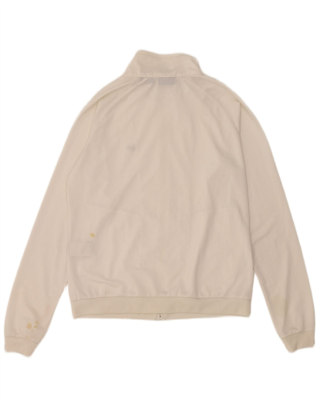 FILA Damen-Trainingsanzug-Top-Jacke, UK 12, mittelweißes Polyester