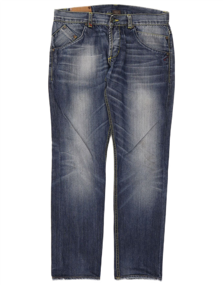 Dondup Herren Slim Jeans W32 L30 Blau