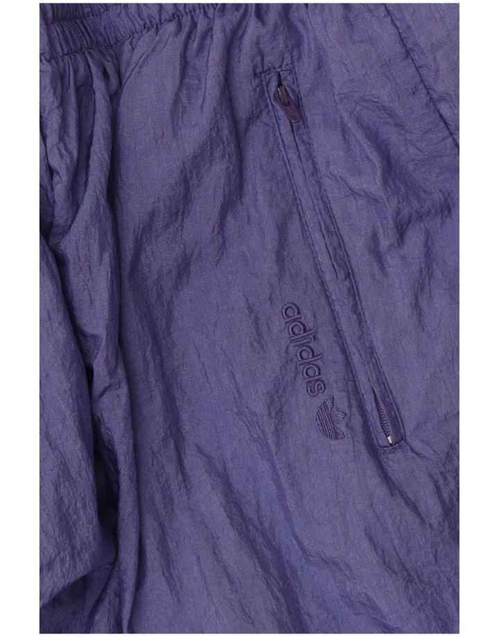 Adidas Herren-Trainingshose, Jogginghose, mittelviolett, Farbblock