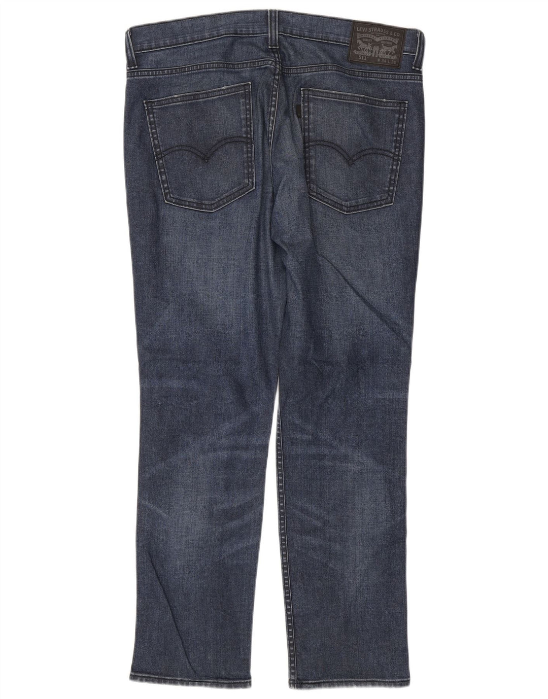 Levi's Herren 511 Slim Jeans W34 L30 Blaue Baumwolle