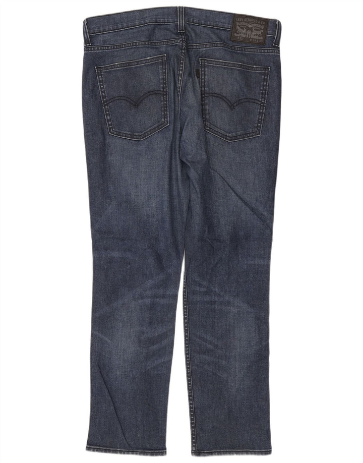Levi's Herren 511 Slim Jeans W34 L30 Blaue Baumwolle