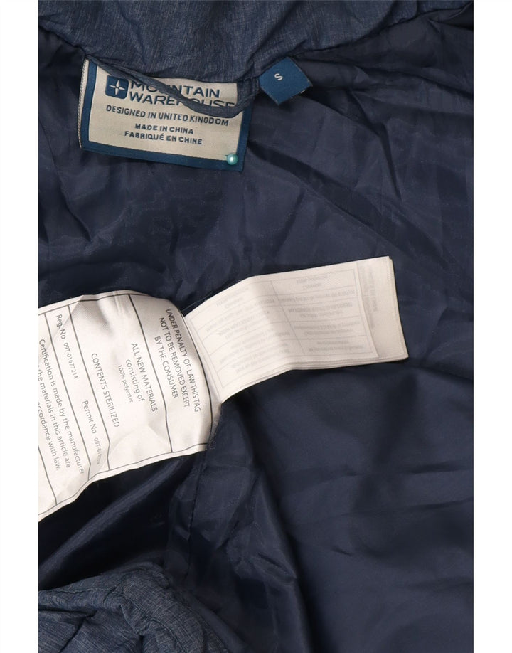 Gefütterte Herren-Weste von Mountain Warehouse, Größe S, Marineblau, Polyester, UK 36