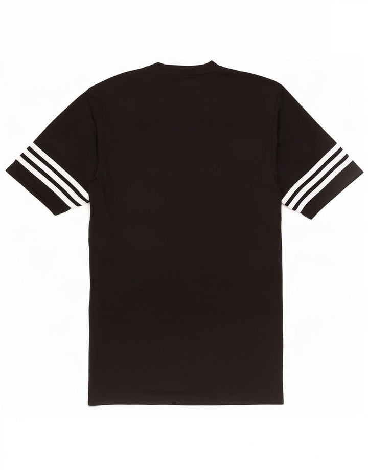 Adidas Herren Climalite T-Shirt Top Small Schwarz Polyester