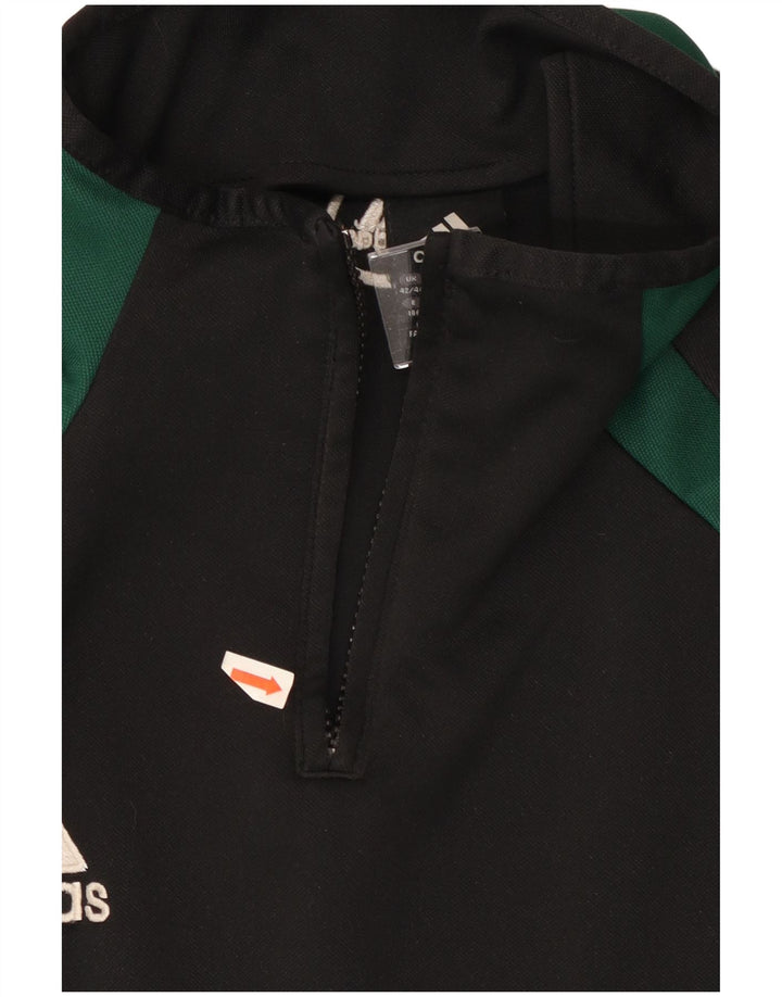 Adidas Herren Climacool Pullover Trainingsanzug Top UK 42/44 Large Schwarz