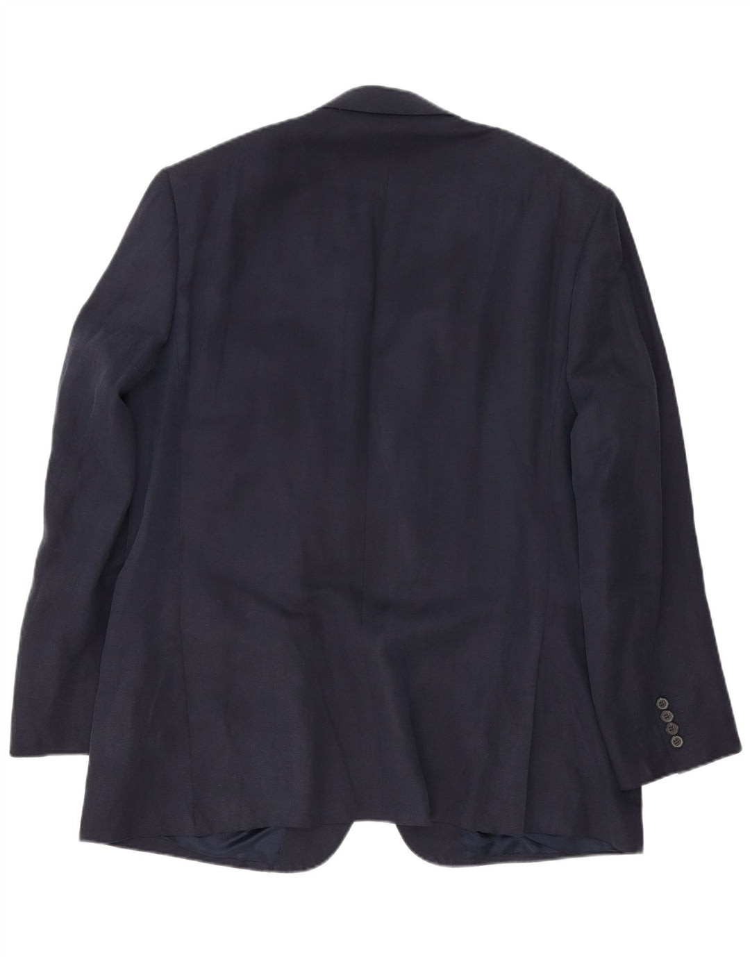 Marks & Spencer Herren-Blazer mit 2 Knöpfen, UK 46, XL, Marineblau, Seide