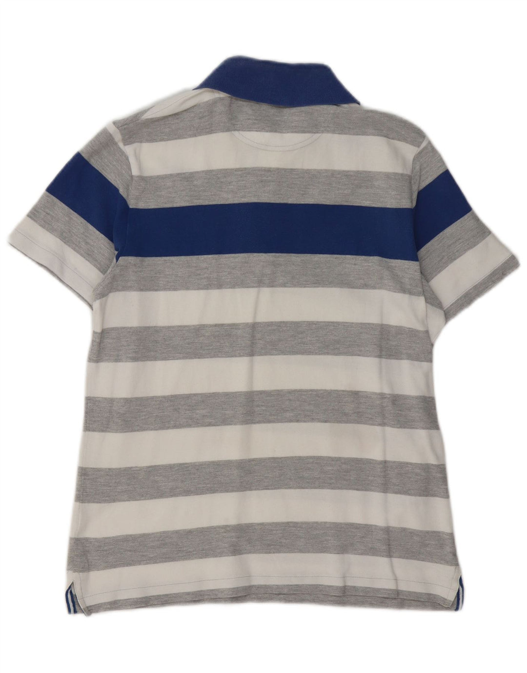 ELLESSE Herren Rugby-Poloshirt Mittelgrau gestreift