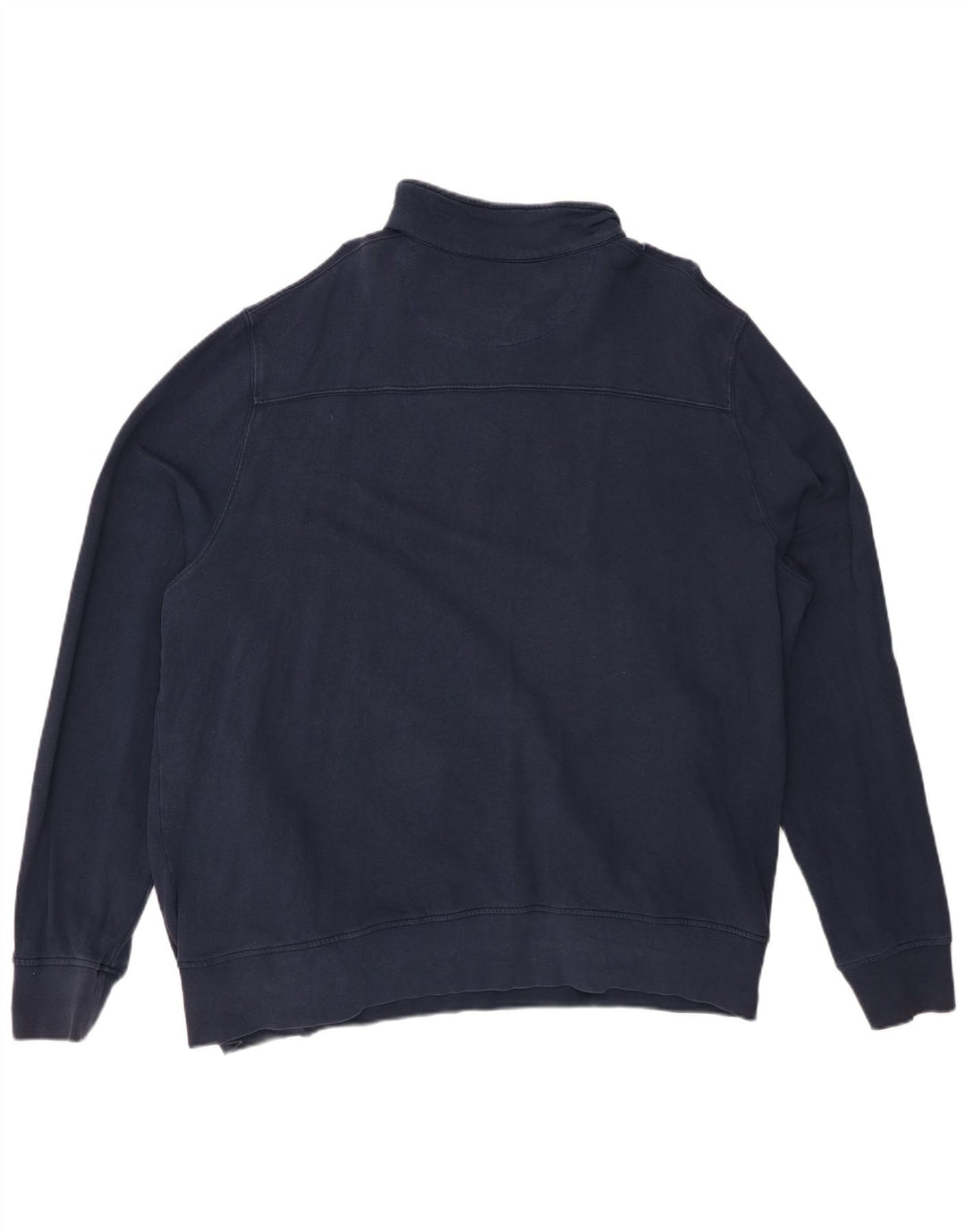 WHITE STUFF Herren-Sweatshirt mit Rollkragen, 2XL, Marineblau, Baumwolle