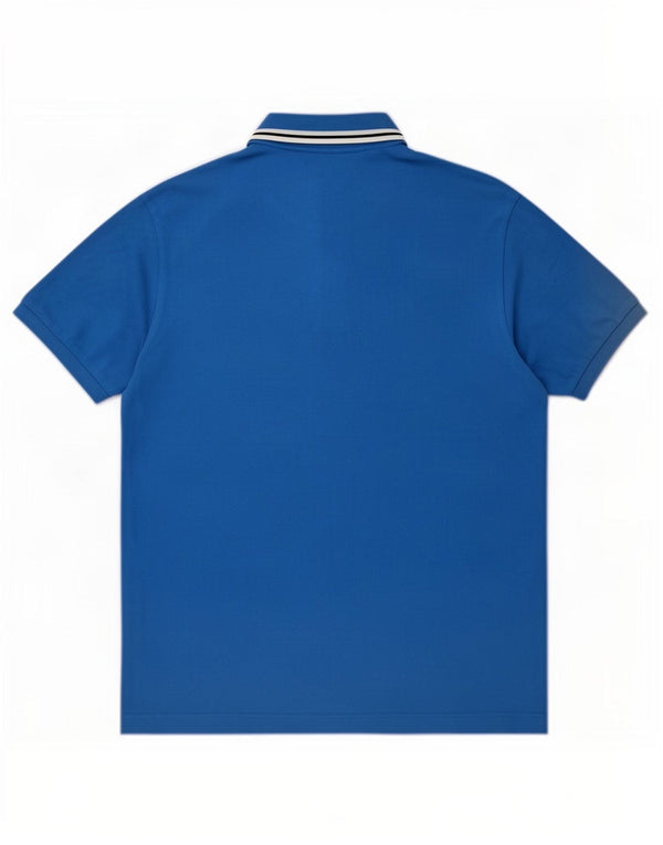 Kappa Herren Poloshirt 2XL Blau Baumwolle