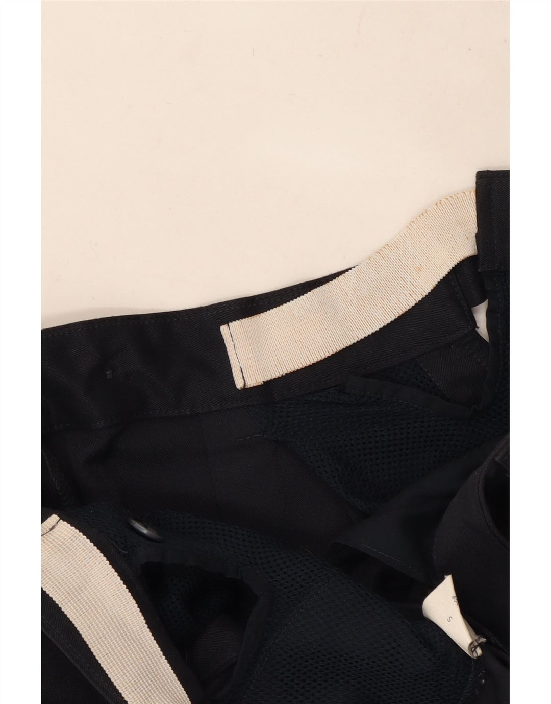 Izod Mens Pegged Casual Shorts W38 XL Marineblau Polyester