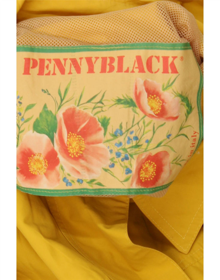 Übergroße Utility-Jacke für Damen von Penny Black, IT 42, mittelgelbe Baumwolle