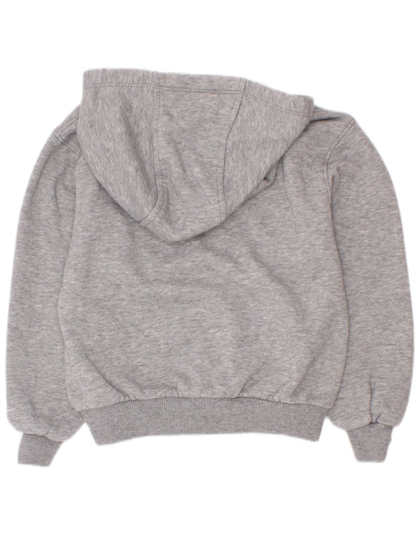 Nike Jungen-Pullover mit grafischem Kapuzenpullover, 3–4 Jahre, XS, grau gefleckte Baumwolle