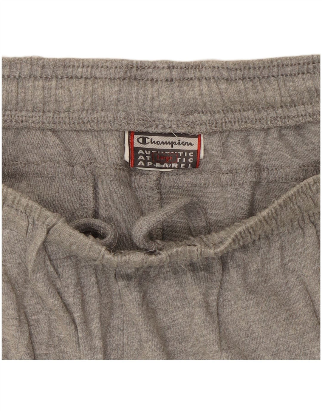 Champion Herren-Sportshorts, Größe L, Grau meliert