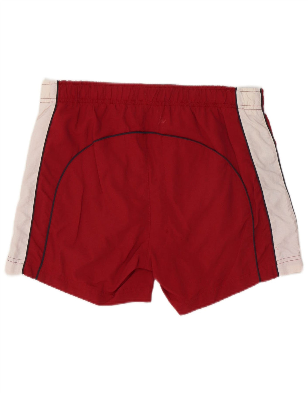 Champion Herren-Badeshorts, Mittelbordeauxfarbenes Farbblock-Polyester