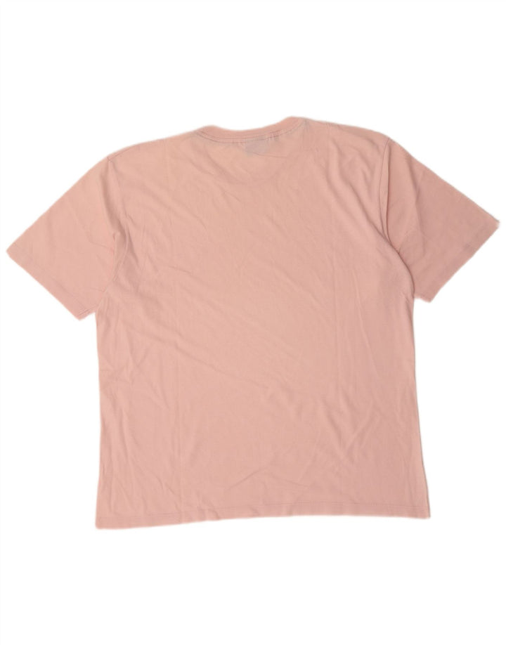 Champion Herren T-Shirt Top XL Rosa Baumwolle
