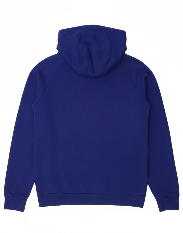 ADIDAS Kapuzenpullover mit Grafik für Mädchen, 11–12 Jahre, blaue Baumwolle