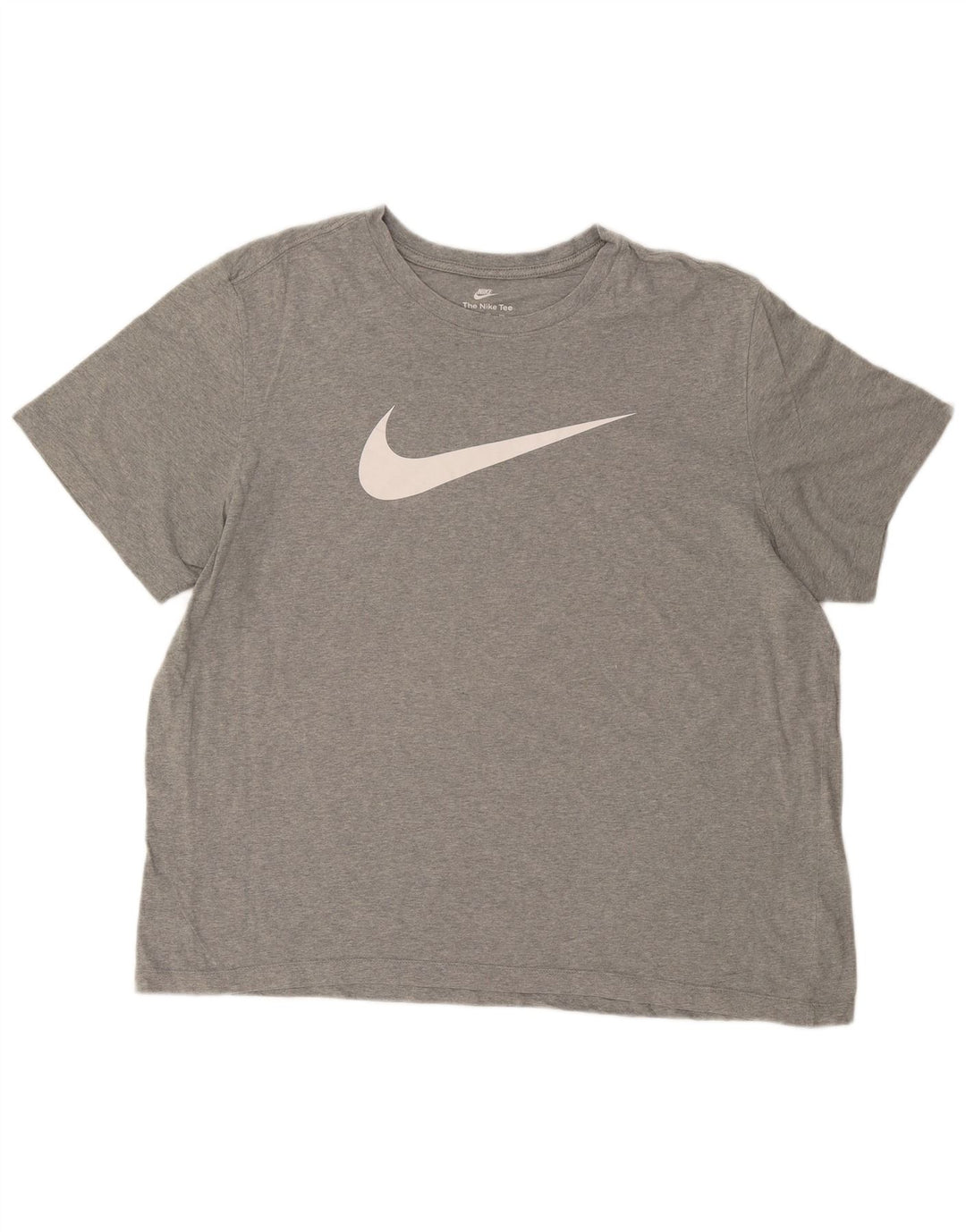 NIKE Mens Graphic T-Shirt Top 2XL Grey Cotton