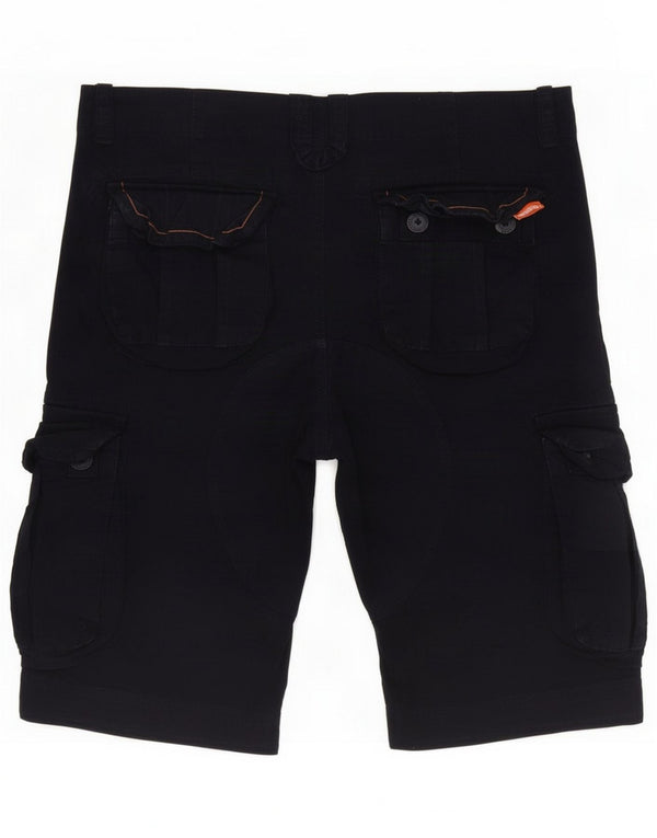 Superdry Herren Cargoshorts Medium W32 Marineblau Baumwolle