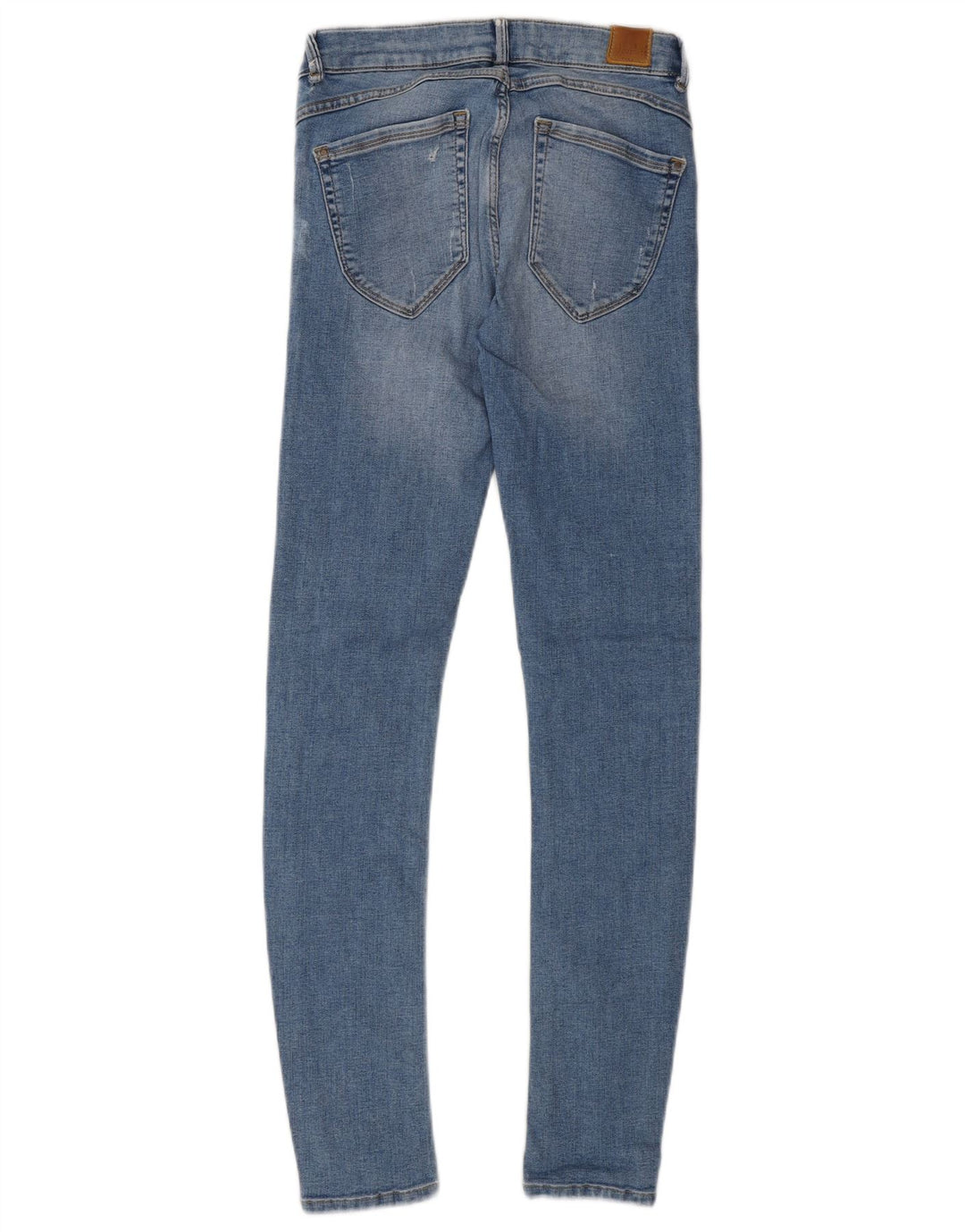Zara Damen Röhrenjeans W25 L28 Blau