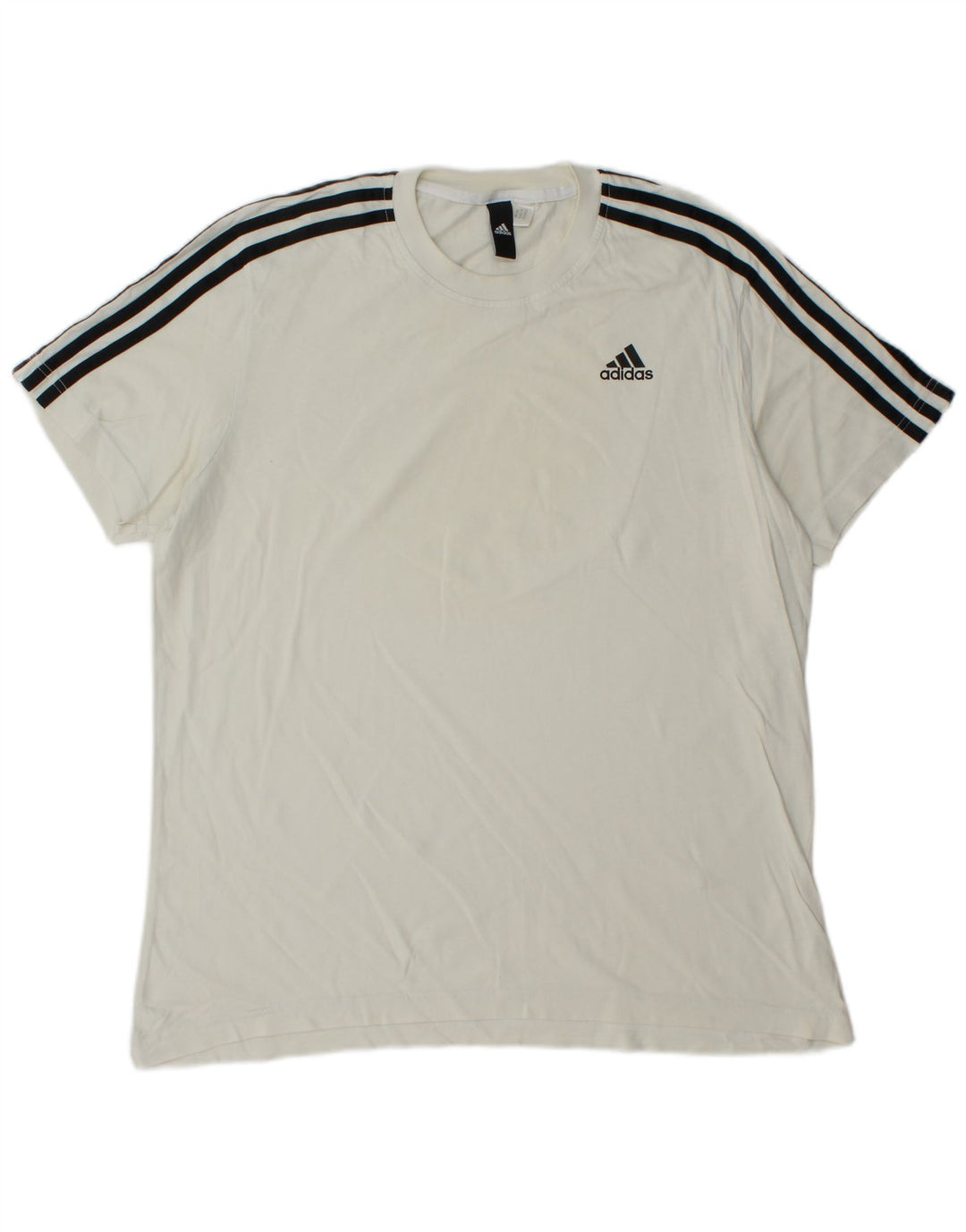 ADIDAS Herren T-Shirt Top Mittelweiß
