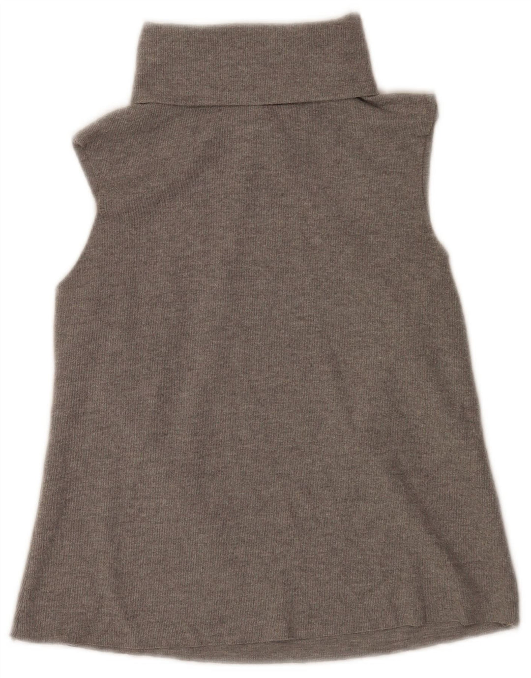 Zara Damen Weste Top UK 10 Small Grau Polyester