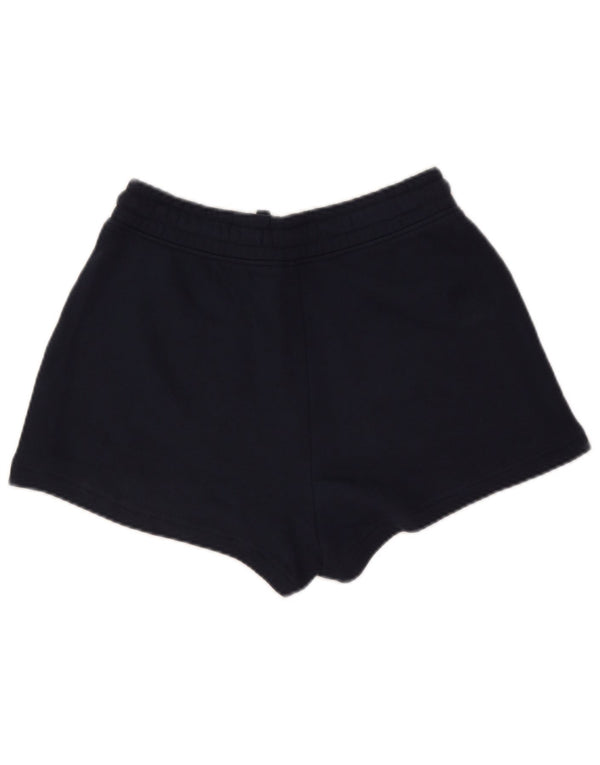 Tommy Hilfiger Damen Graphic Sport Shorts UK 8 Small Marineblau Baumwolle