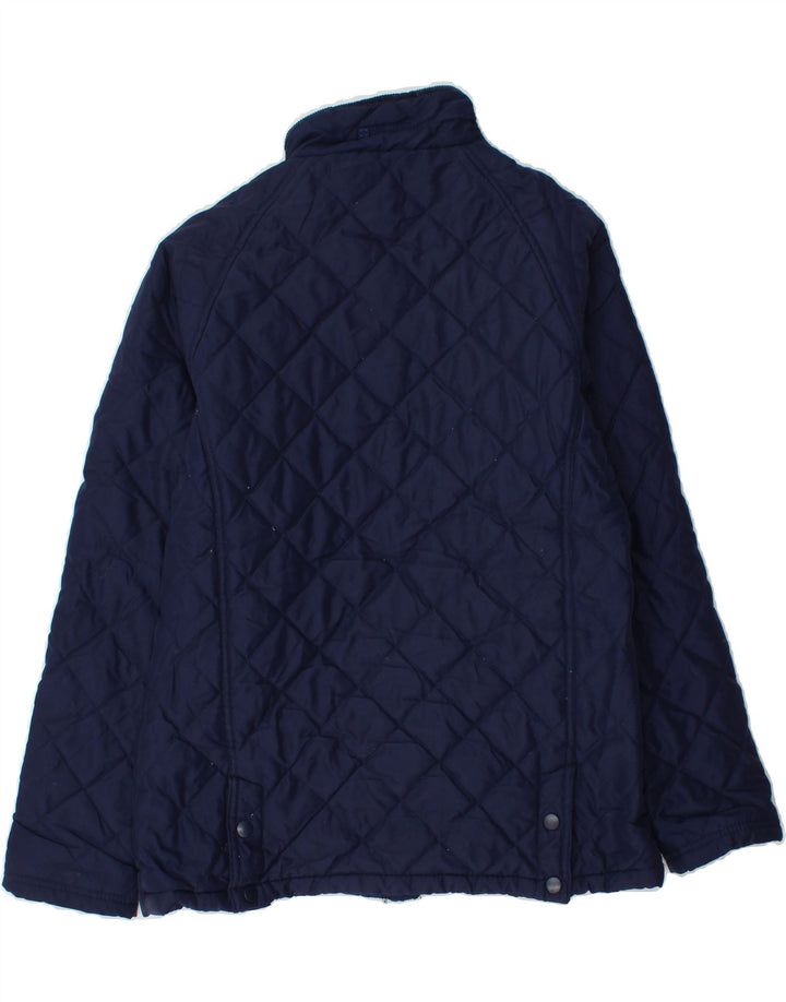 MOUNTAIN WAREHOUSE Womens Quilted Jacket UK 12 medium  Navy Blue Polyester Vintage Mountain Warehouse and Second-Hand Mountain Warehouse from Messina Hembry 