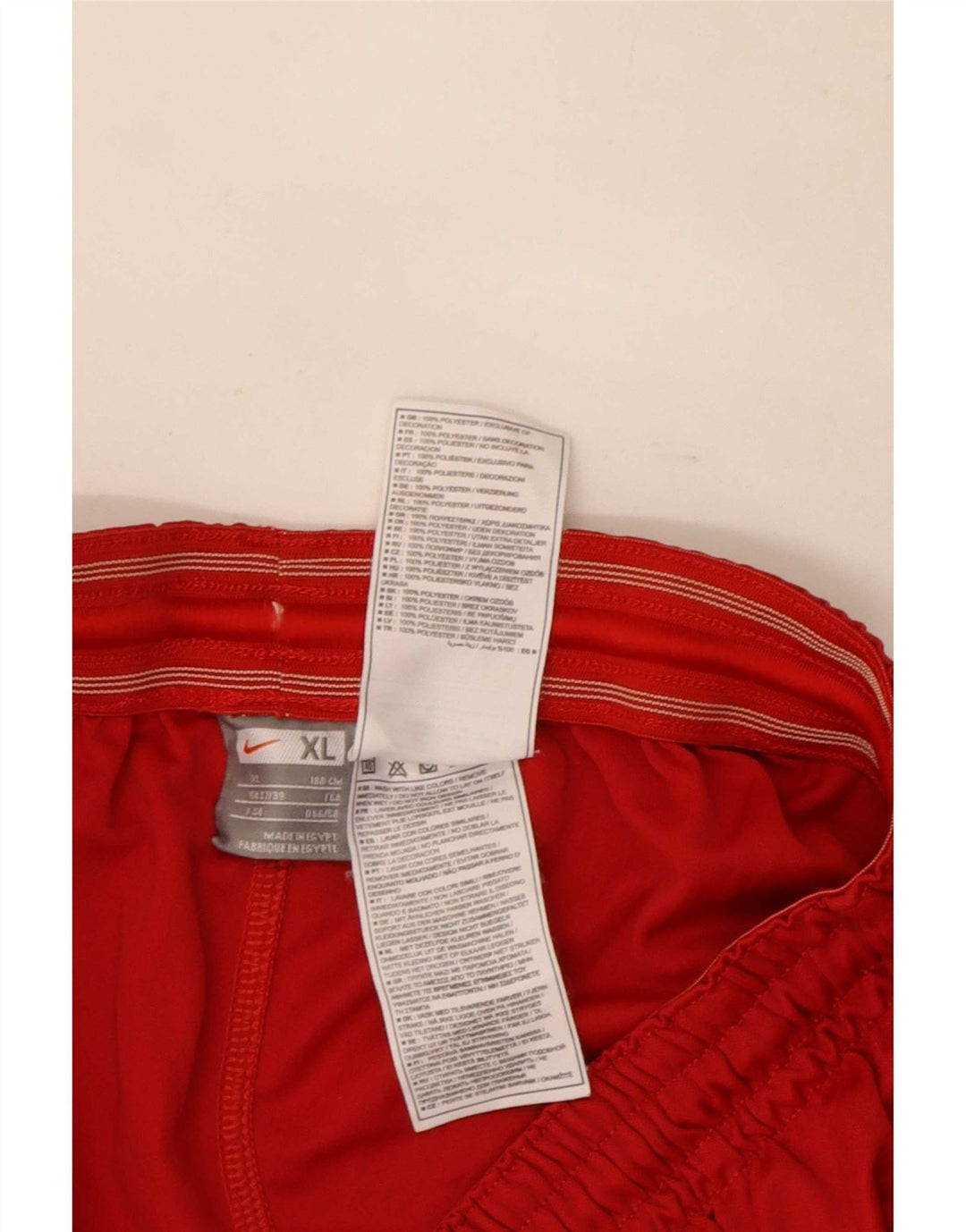 Nike Herren Sport Shorts XL Rot Polyester
