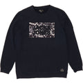 JACK & JONES Mens Graphic Sweatshirt Jumper 2XL Navy Blue Cotton Vintage Jack & Jones and Second-Hand Jack & Jones from Messina Hembry 