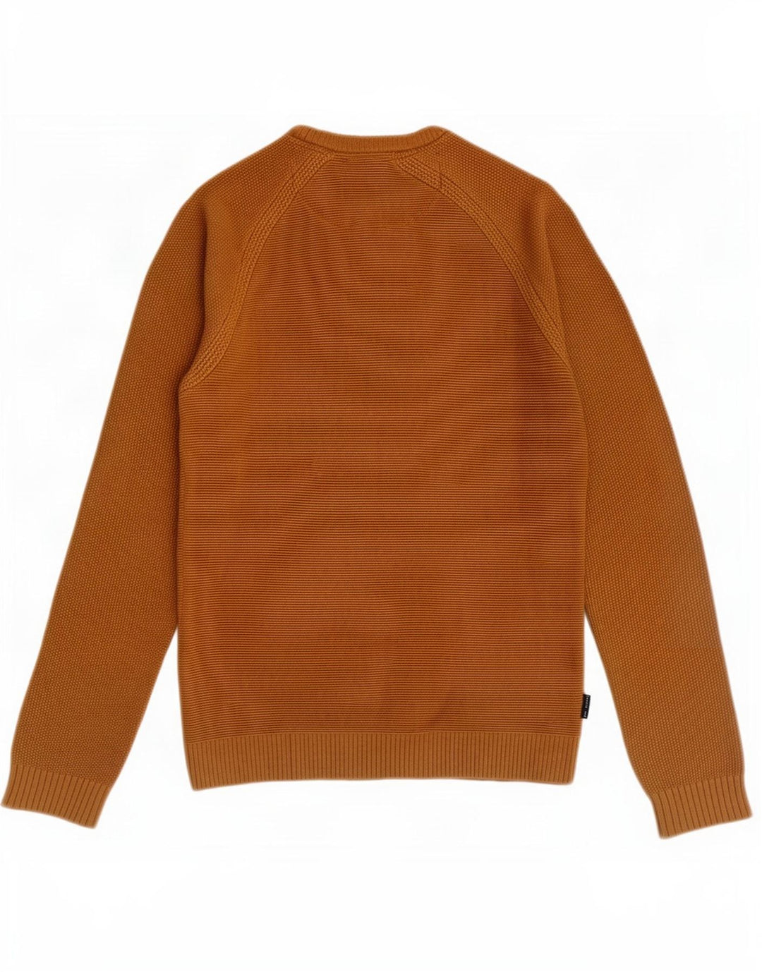 Ted Baker Herren-Pullover mit Rundhalsausschnitt, Größe 2, klein, beige Baumwolle