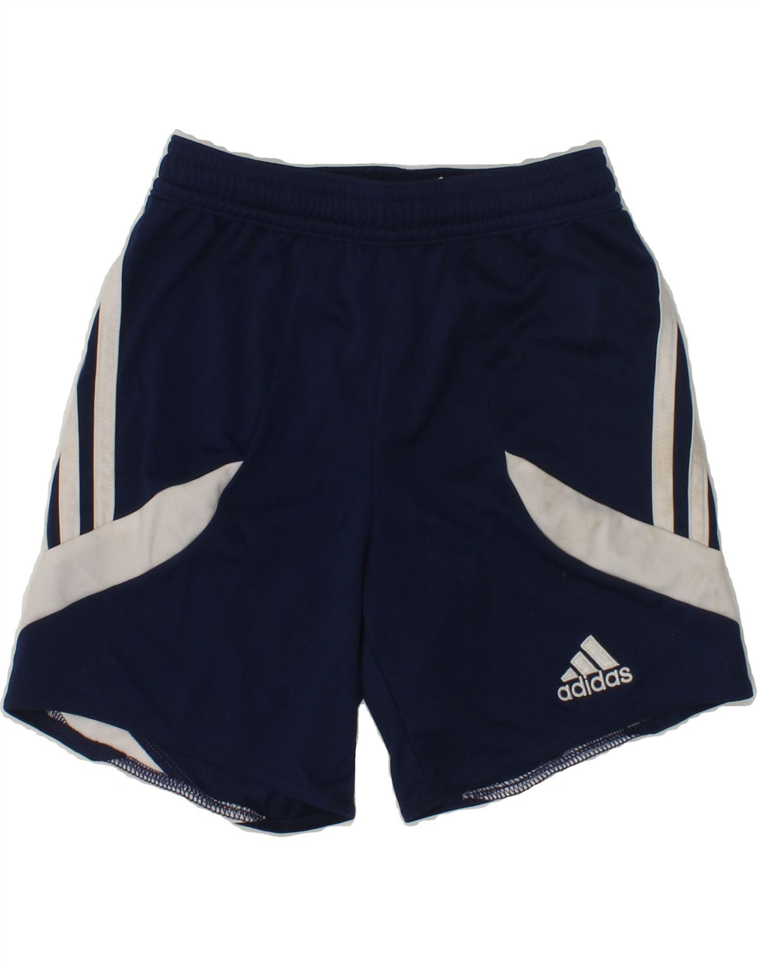ADIDAS Boys Climalite Sport Shorts 5-6 Years 2XS Navy Blue Polyester | Vintage Adidas | Thrift | Second-Hand Adidas | Used Clothing | Messina Hembry 