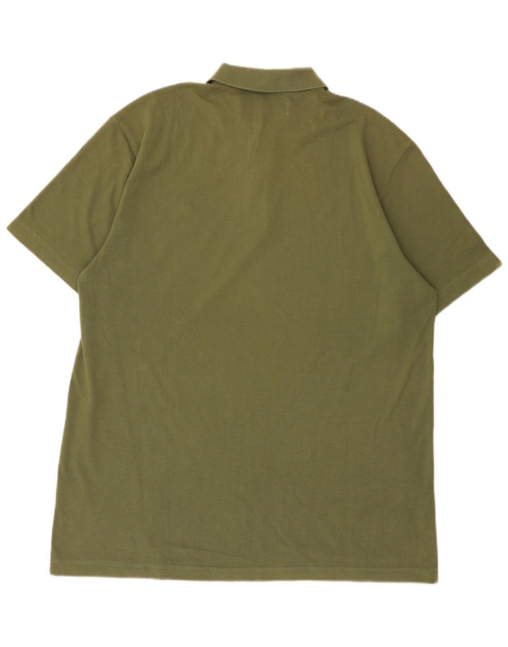 Kappa Herren Polohemd 2XL Khaki Baumwolle