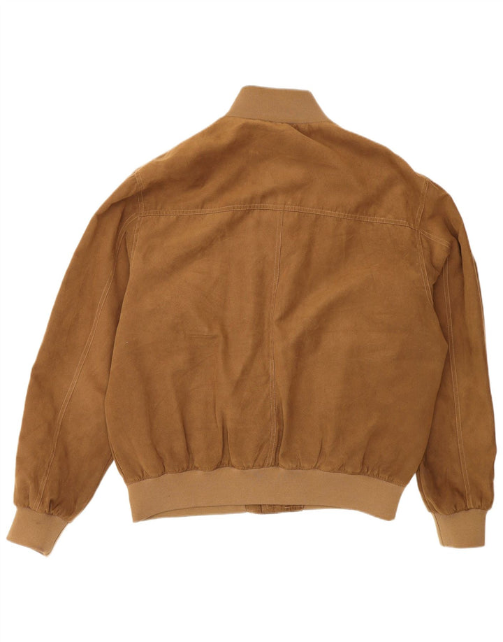 Brugi Herren Bomberjacke IT 52 XL Beige Polyester