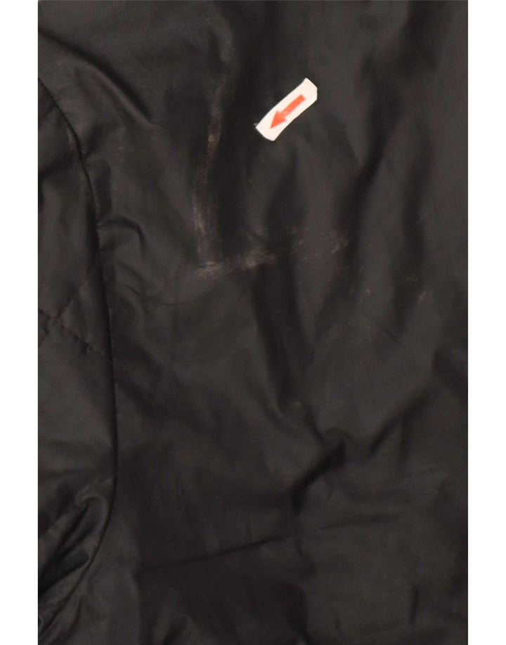 Nike Herren-Jacke mit Kapuze, gepolstert, UK 40, Größe L, Schwarz, Polyester