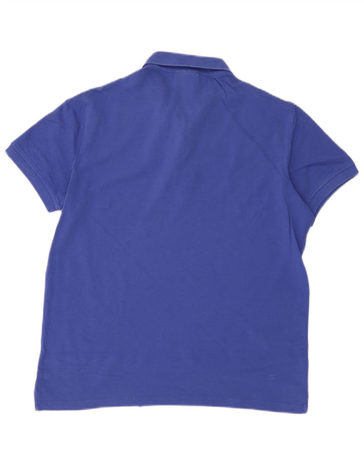 Emporio Armani Herren Poloshirt Mittelblau