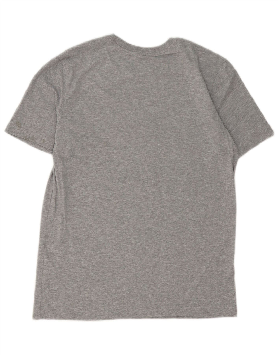 Nike Herren Athletic Cut T-Shirt-Oberteil aus mittelgrauer Baumwolle