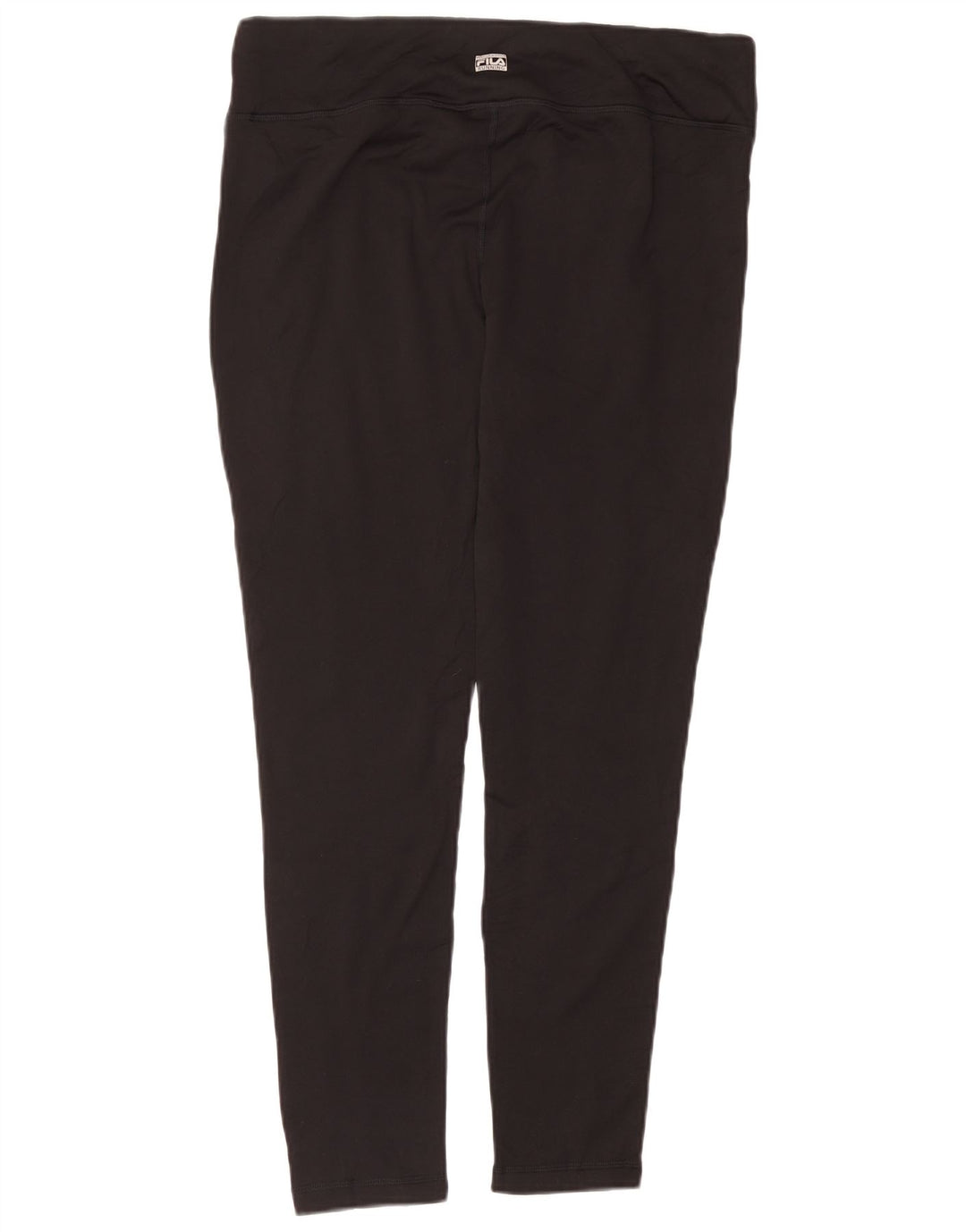 Fila Damen Leggings UK 18 XL Schwarz Polyester