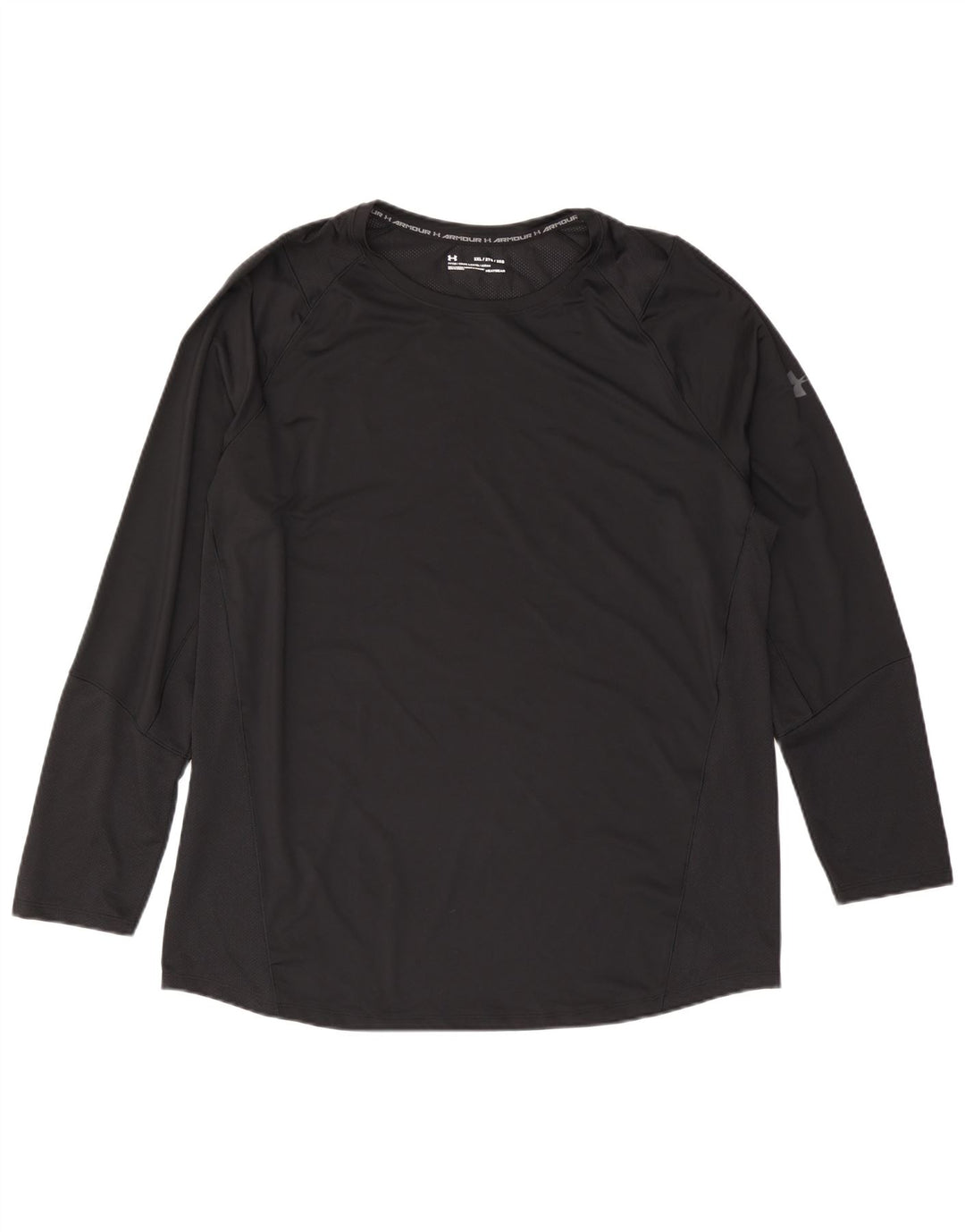 Under Armour Herren Heat Gear Top Langarm 2XL Schwarz