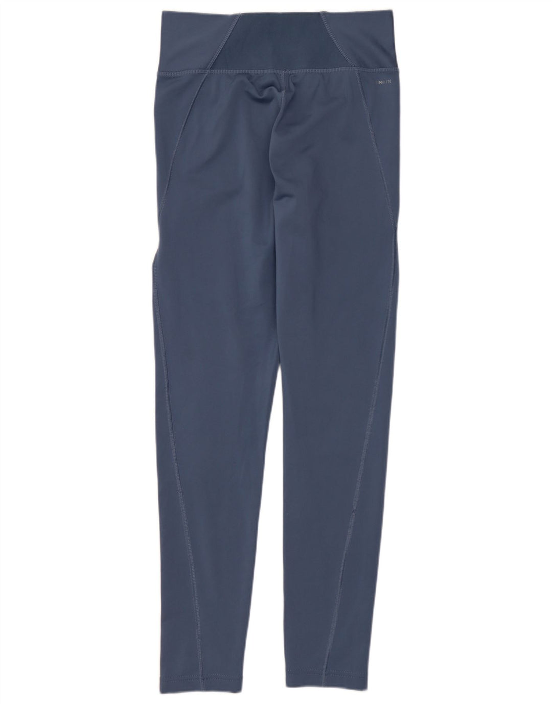 ADIDAS Damen Climalite Leggings UK 8/10 Small Blau Polyester