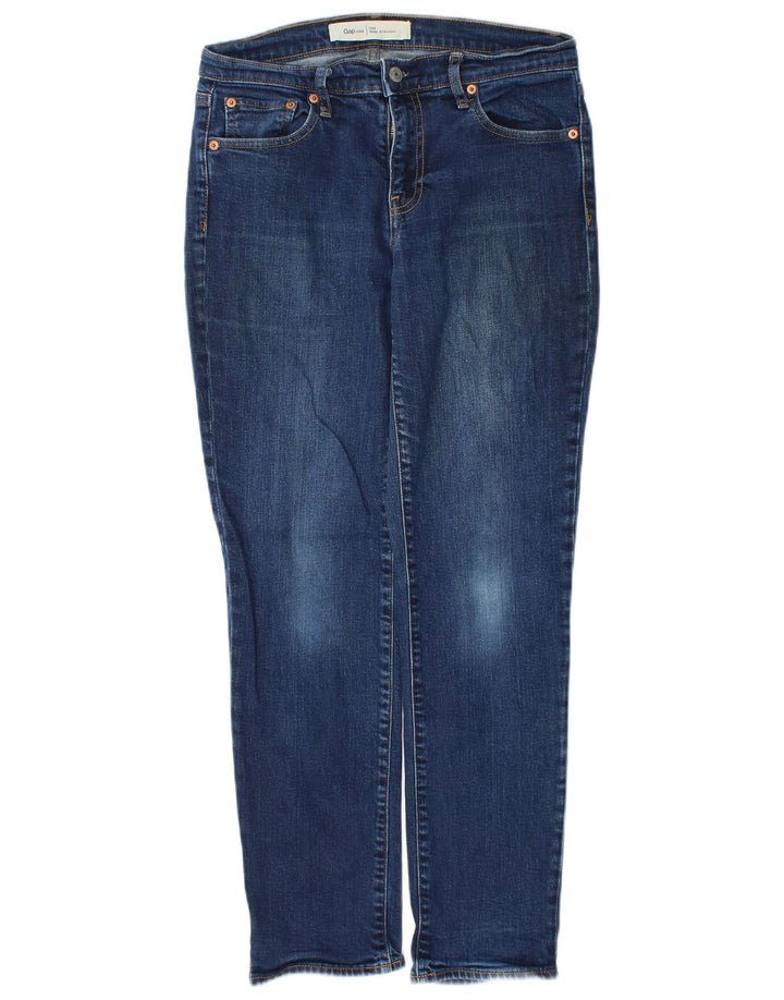 Gap Herren Straight Jeans W28 L29 Blaue Baumwolle