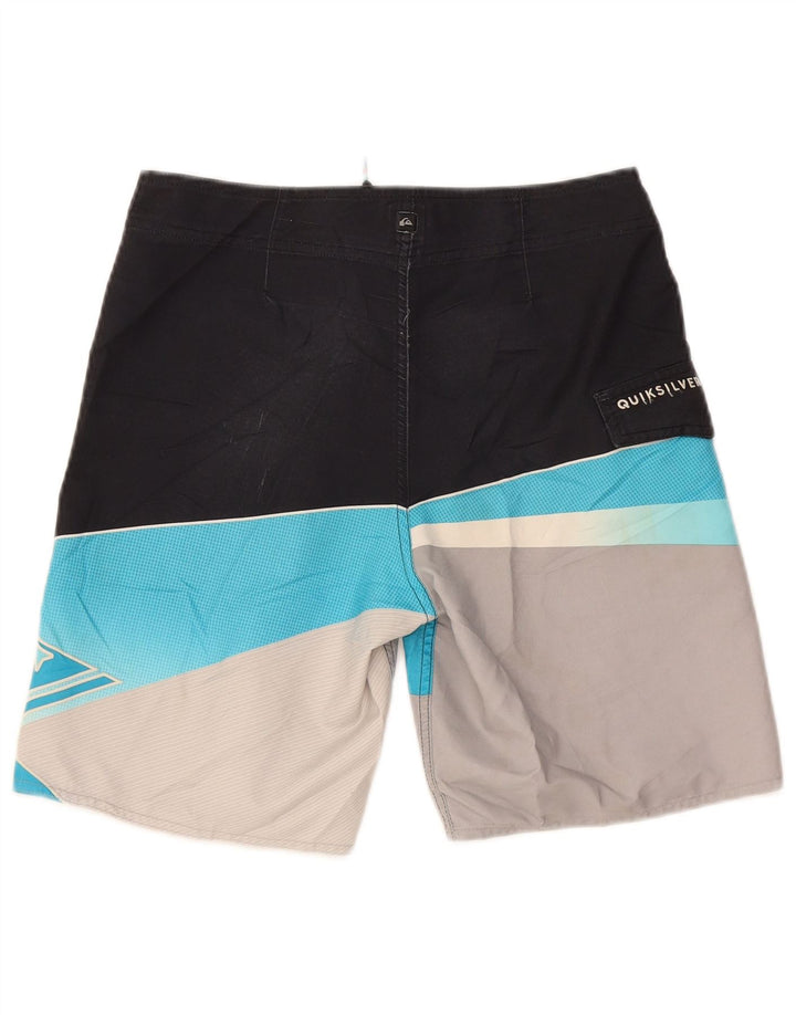 QUIKSILVER Herren-Badeshorts, mittelgroß, mehrfarbig, Farbblock