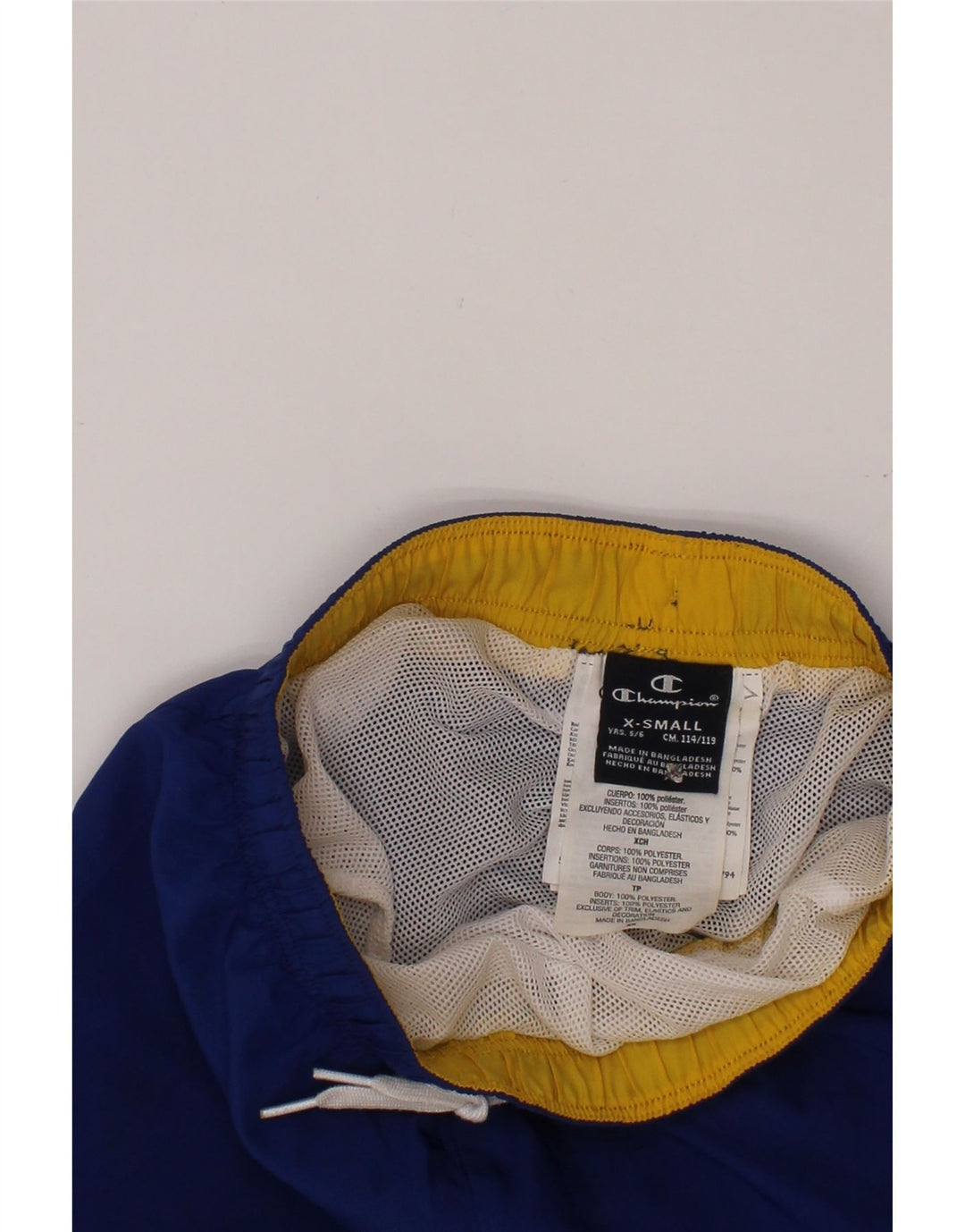 CHAMPION Sportshorts für Jungen, 5–6 Jahre, XS, blau, Polyester