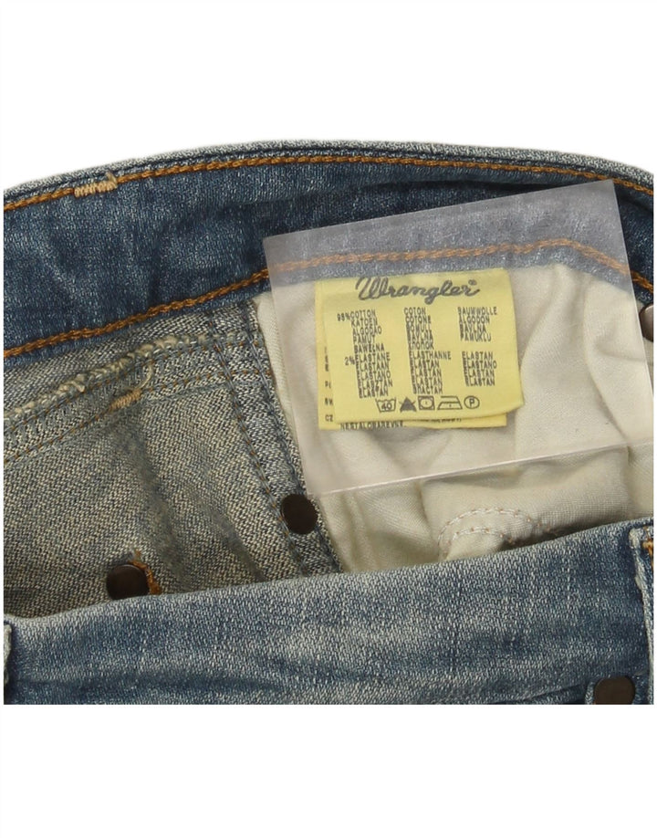 Wrangler Damen Sofia Bootcut Jeans W29 L30 Blaue Baumwolle