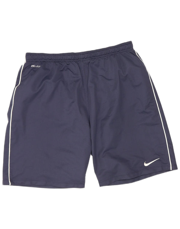 Nike Herren Dri Fit Sport Shorts XL Marineblau Polyester