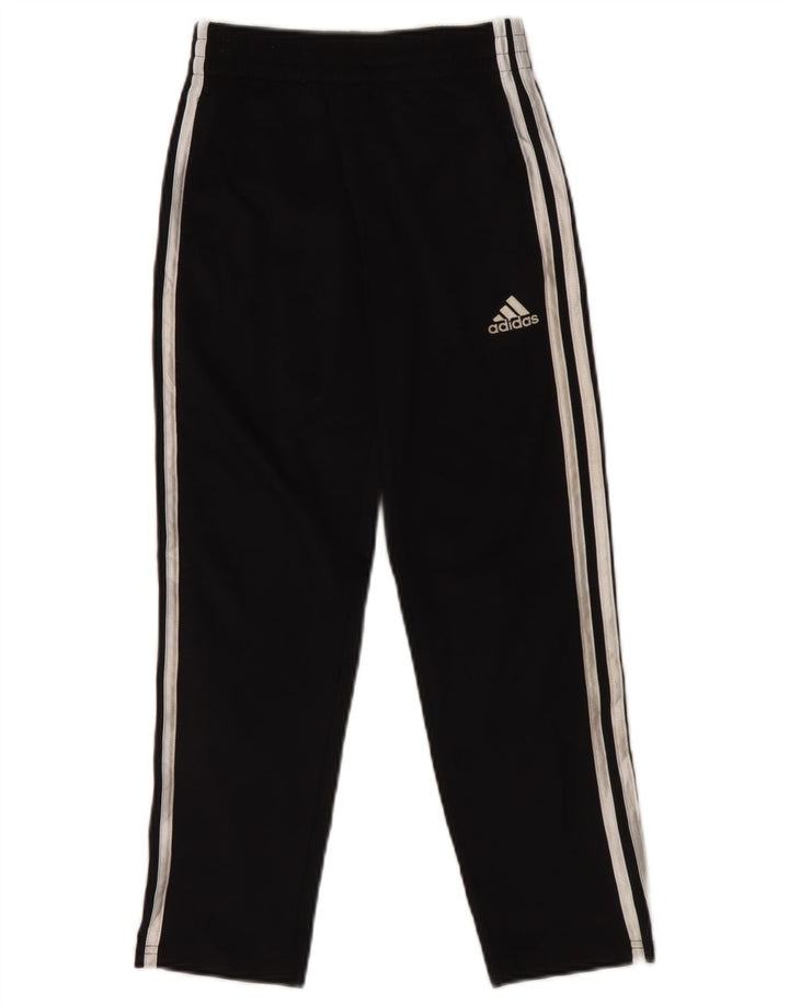 Adidas Trainingshose für Jungen, 7–8 Jahre, schwarzes Polyester