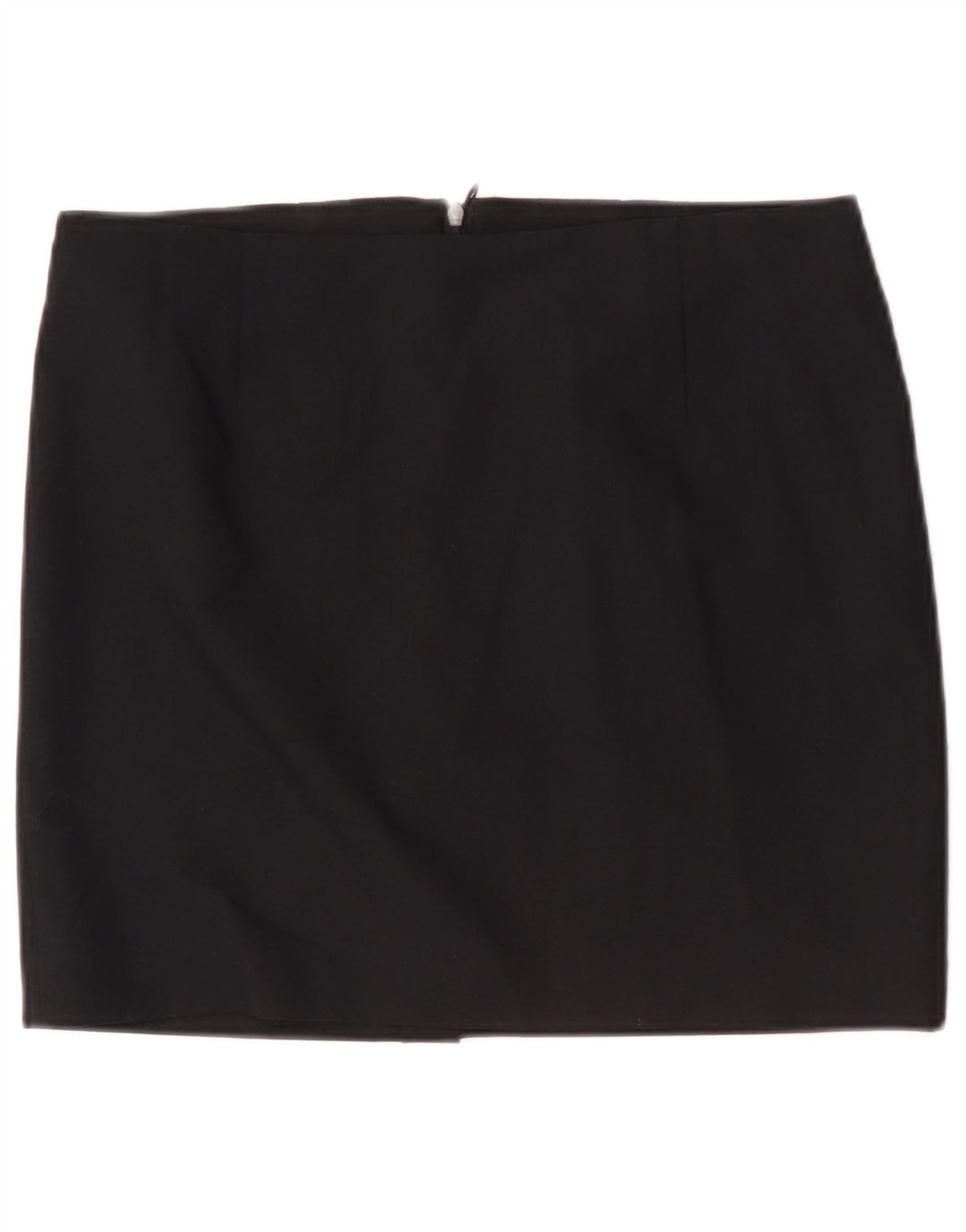 Zara Damen Minirock Medium W28 Schwarz Polyester