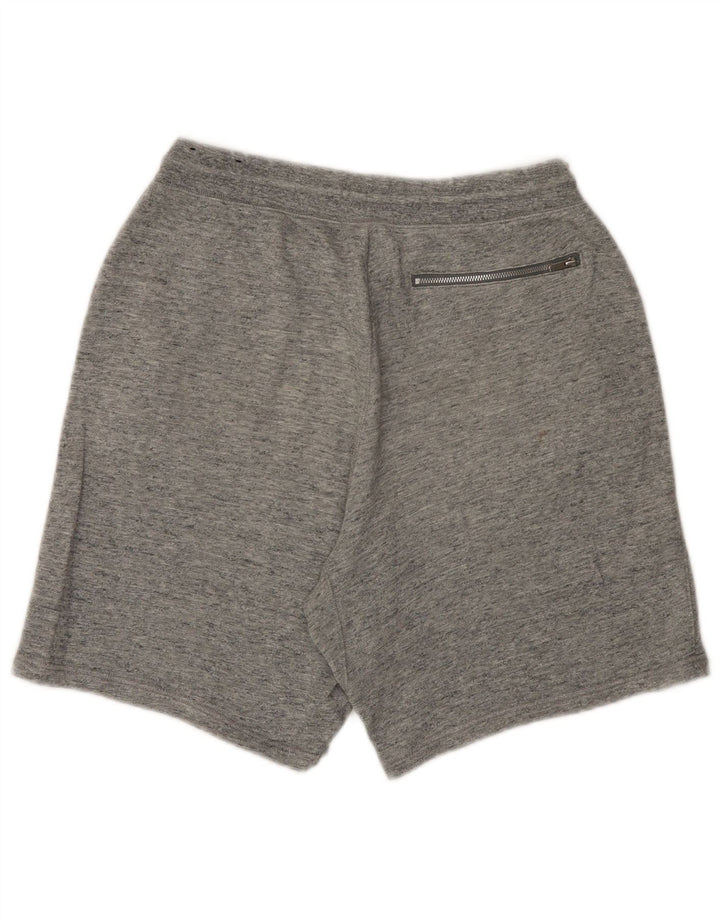 Nike Herren-Sportshorts, große, grau gefleckte Baumwolle