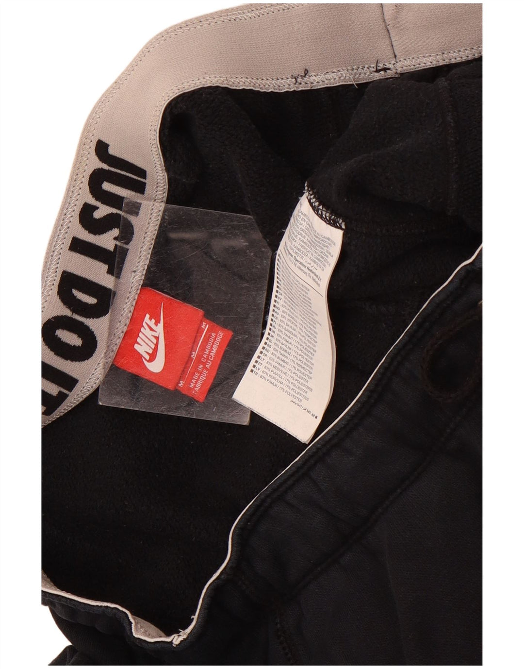 Nike Herren-Trainingshose, Jogginghose, mittelschwarz, Baumwolle