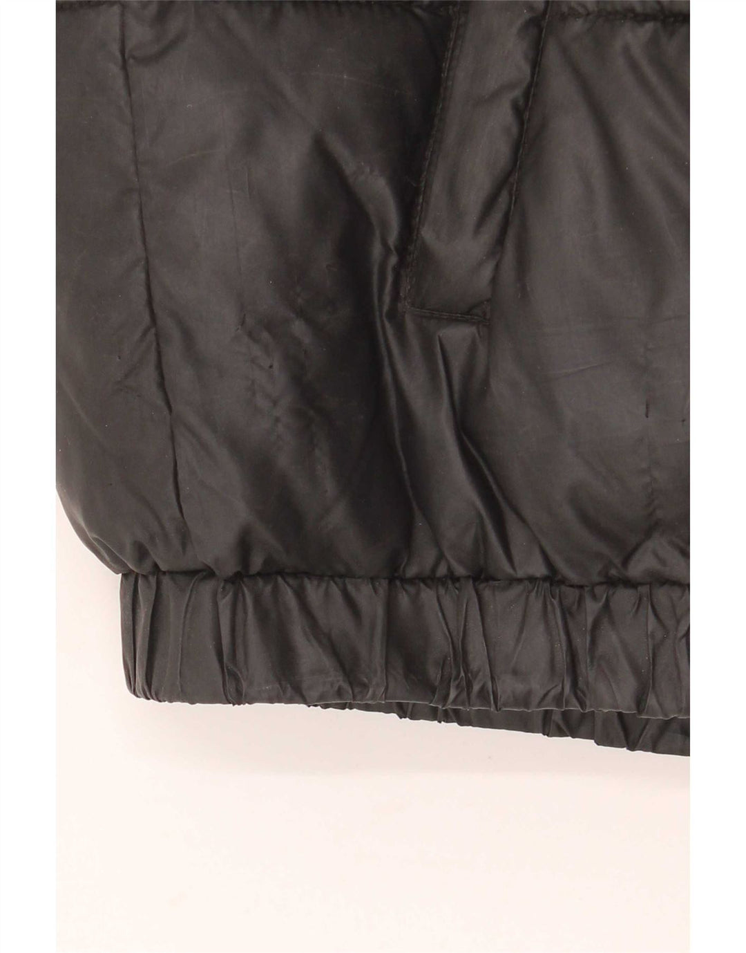 Ellesse Damen-Kapuzen-Übergröße, wattierte Jacke, UK 12, Mittelschwarz, Polyester
